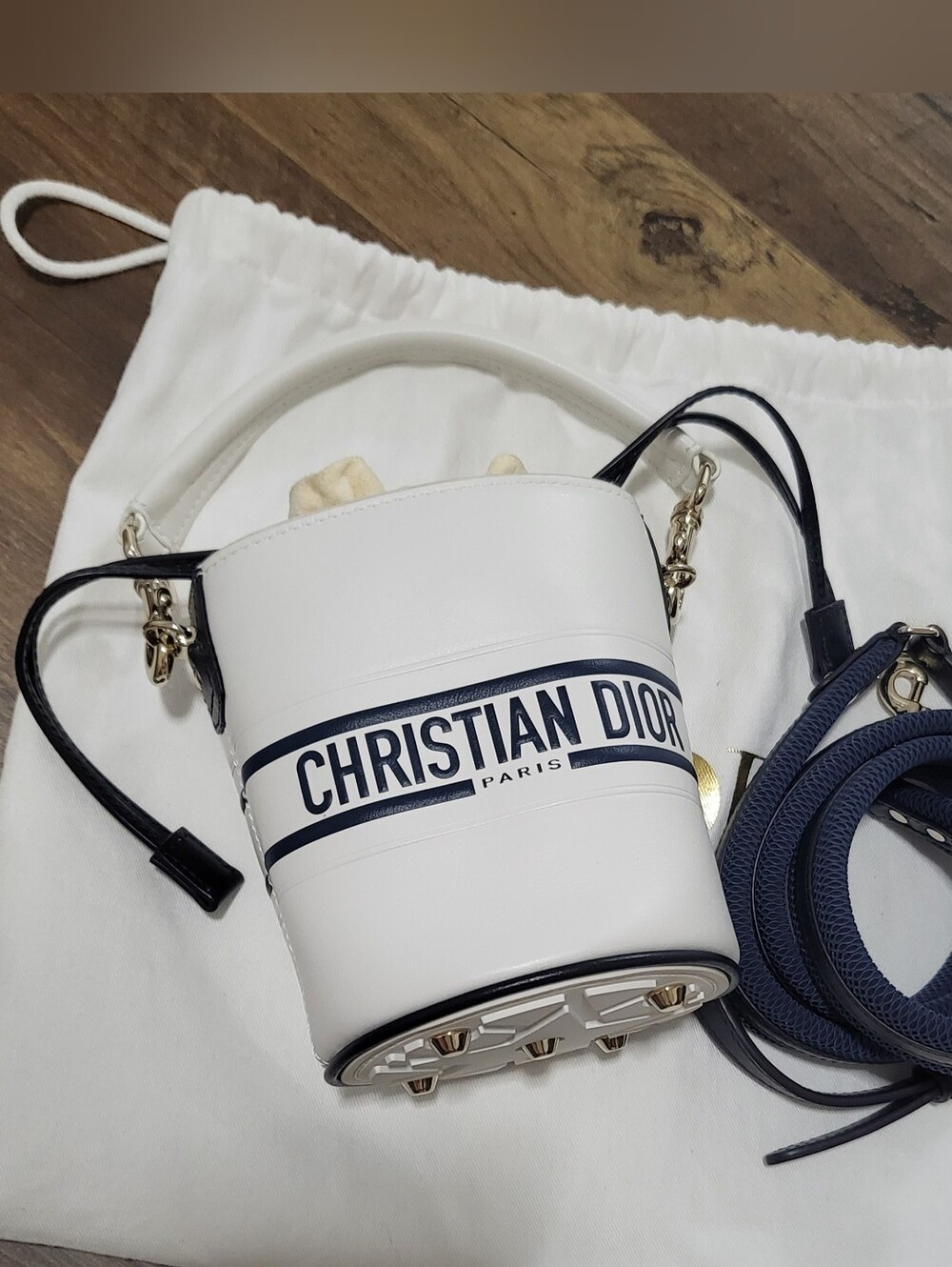 Dior Vibe Calfskin  Bucket Bag